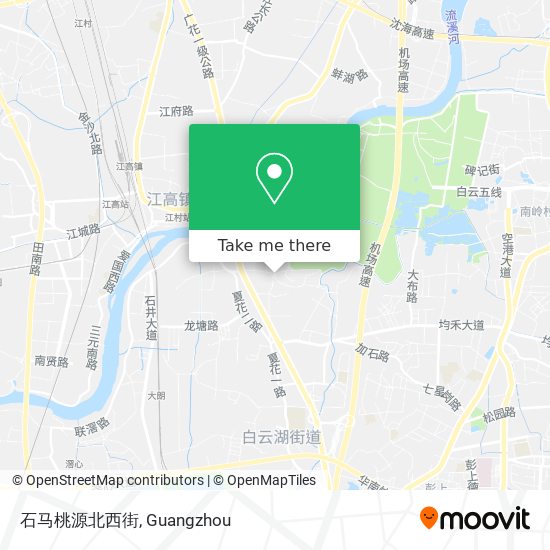 石马桃源北西街 map
