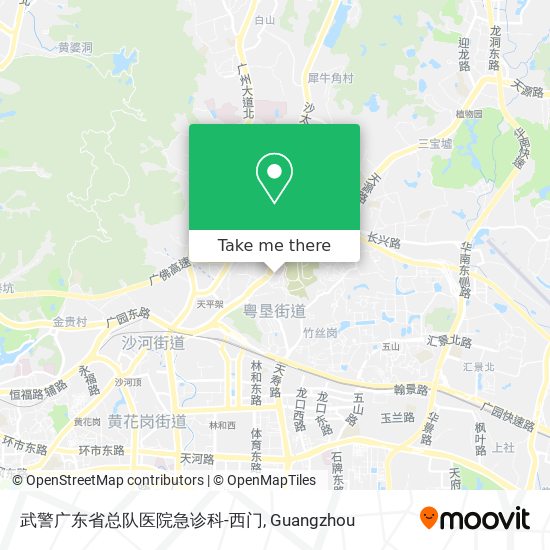 武警广东省总队医院急诊科-西门 map