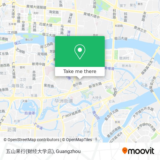 五山果行(财经大学店) map