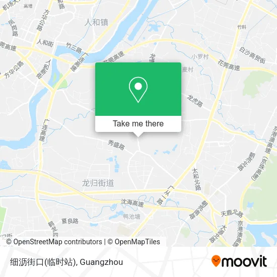 细沥街口(临时站) map