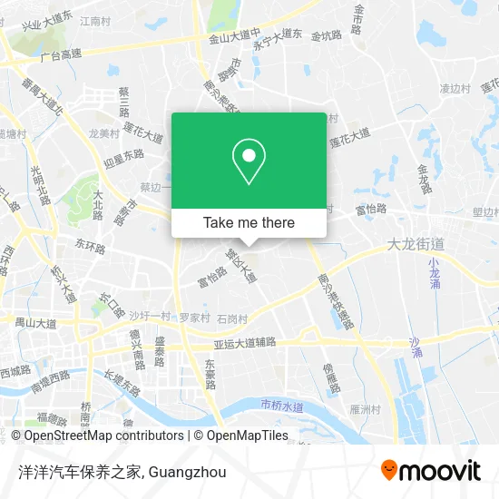洋洋汽车保养之家 map