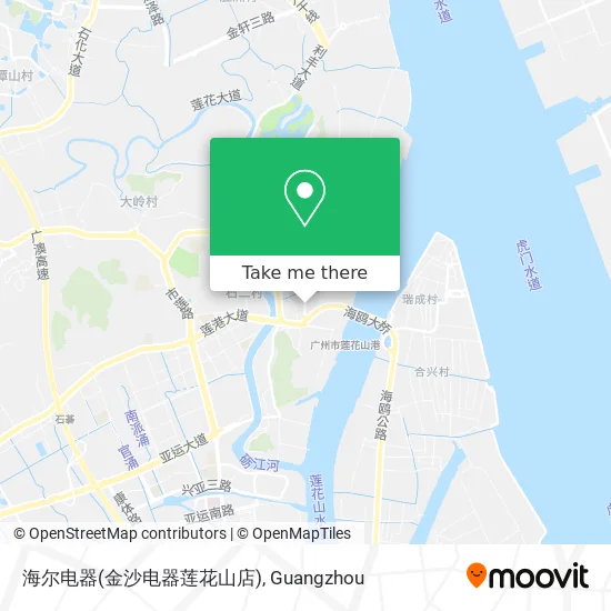 海尔电器(金沙电器莲花山店) map