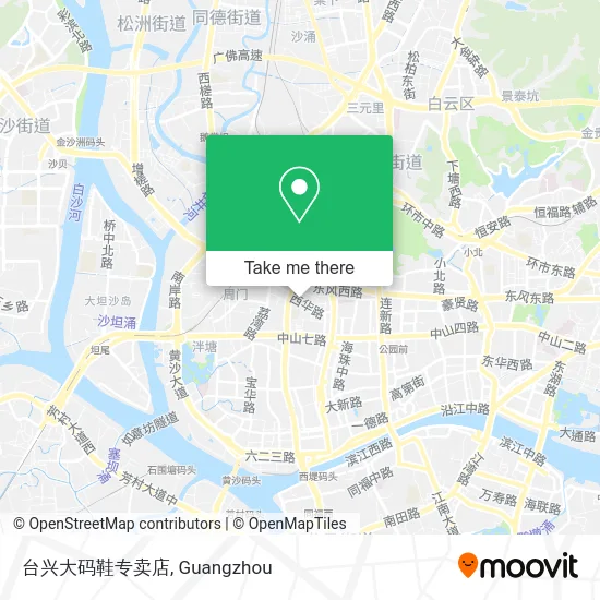 台兴大码鞋专卖店 map