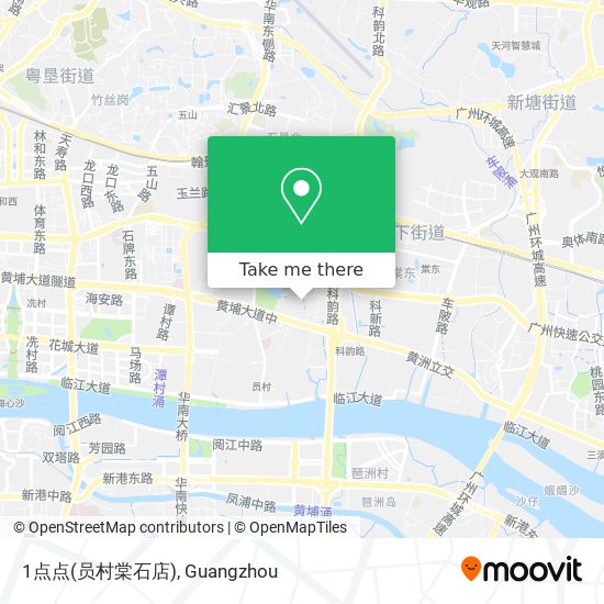 1点点(员村棠石店) map
