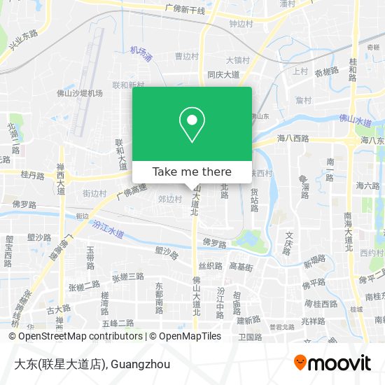 大东(联星大道店) map
