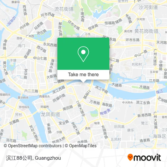 滨江88公司 map