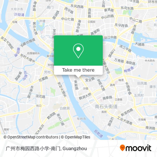 广州市梅园西路小学-南门 map