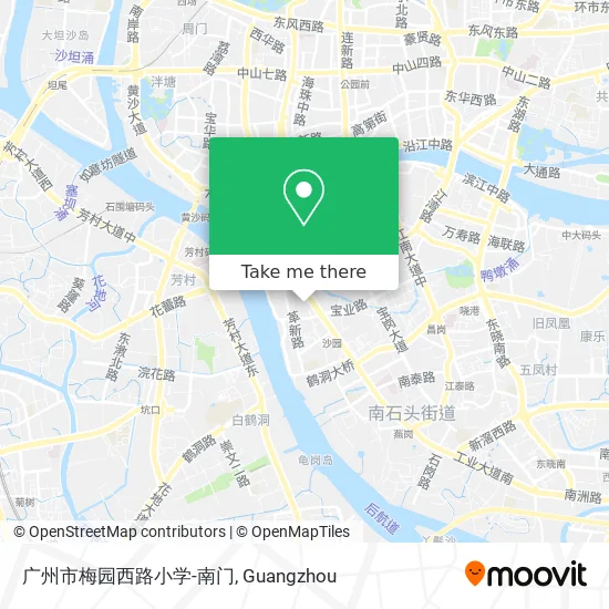 广州市梅园西路小学-南门 map