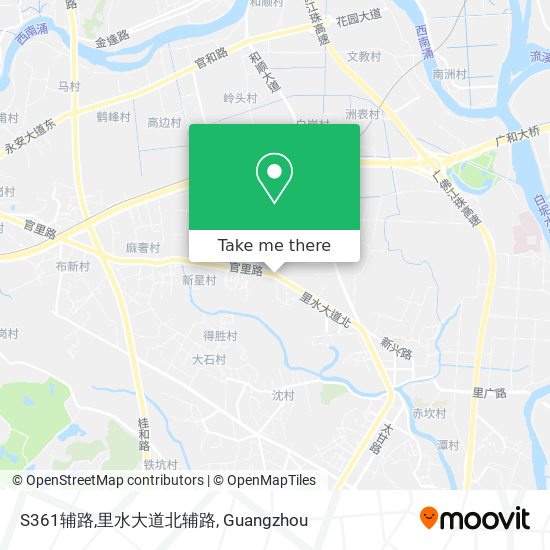 S361辅路,里水大道北辅路 map