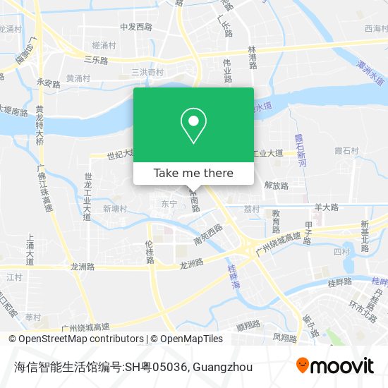 海信智能生活馆编号:SH粤05036 map