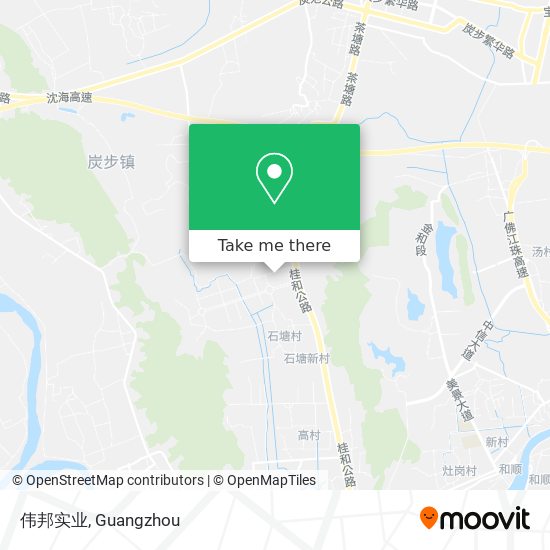 伟邦实业 map