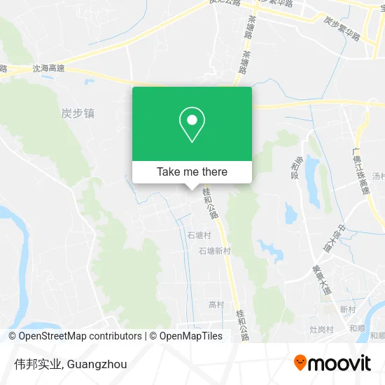 伟邦实业 map
