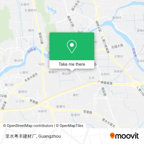 里水粤丰建材厂 map