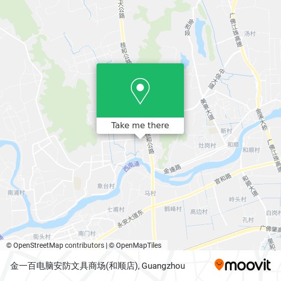 金一百电脑安防文具商场(和顺店) map