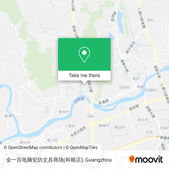金一百电脑安防文具商场(和顺店) map