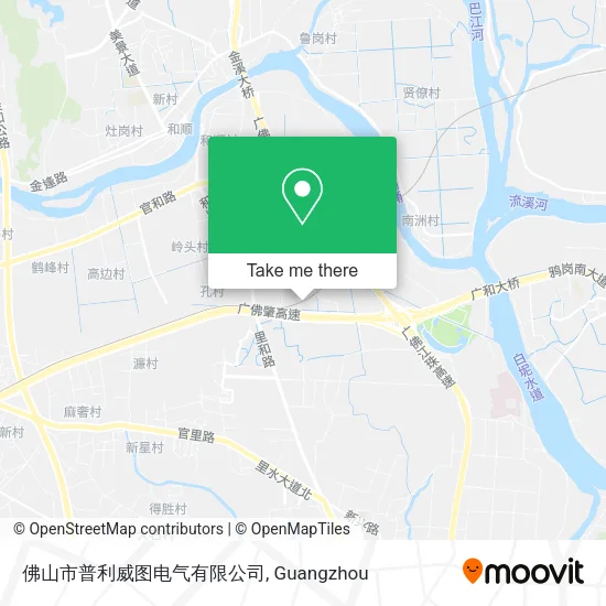 佛山市普利威图电气有限公司 map