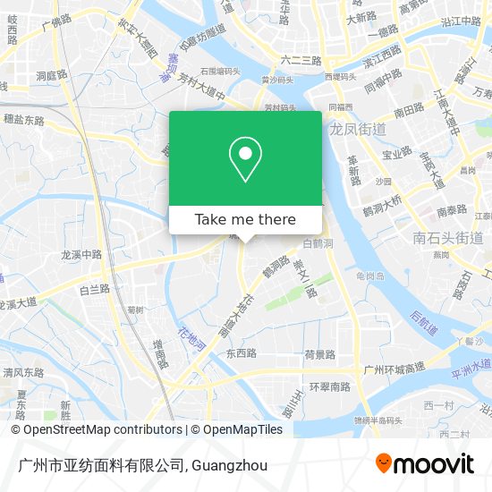 广州市亚纺面料有限公司 map
