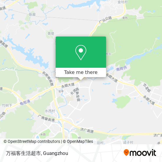 万福客生活超市 map