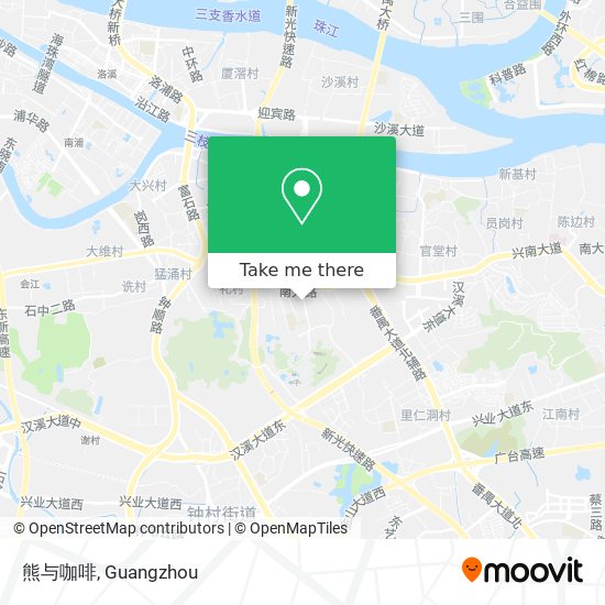 熊与咖啡 map