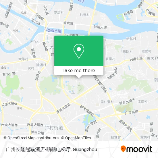 广州长隆熊猫酒店-萌萌电梯厅 map