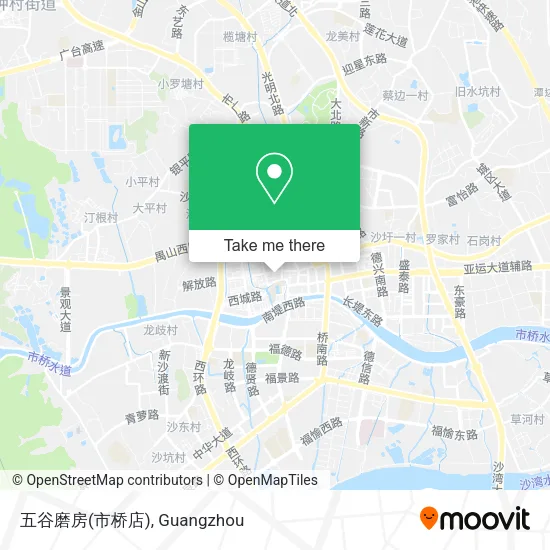 五谷磨房(市桥店) map