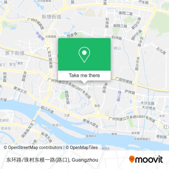 东环路/珠村东横一路(路口) map