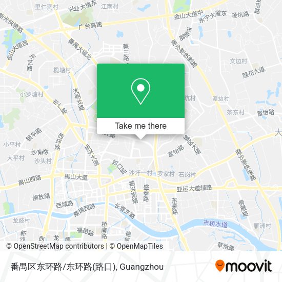 番禺区东环路/东环路(路口) map