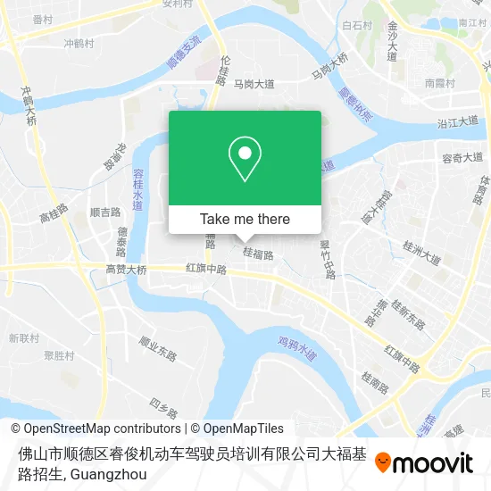 佛山市顺德区睿俊机动车驾驶员培训有限公司大福基路招生 map