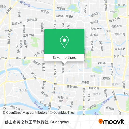 佛山市美之旅国际旅行社 map