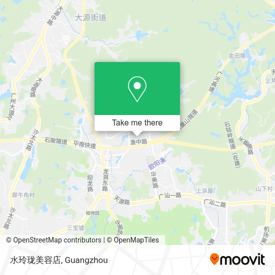 水玲珑美容店 map