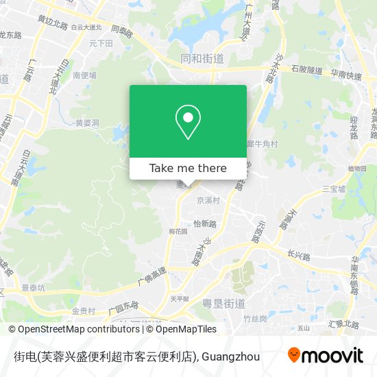 街电(芙蓉兴盛便利超市客云便利店) map