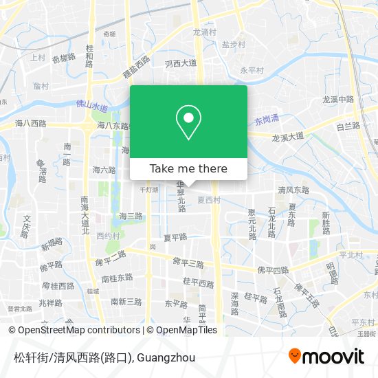 松轩街/清风西路(路口) map