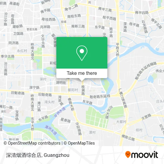 深清烟酒综合店 map