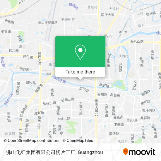 佛山化纤集团有限公司切片二厂 map
