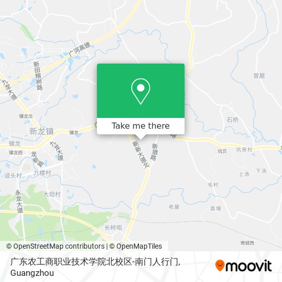 广东农工商职业技术学院北校区-南门人行门 map