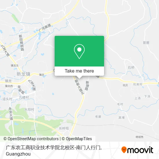 广东农工商职业技术学院北校区-南门人行门 map