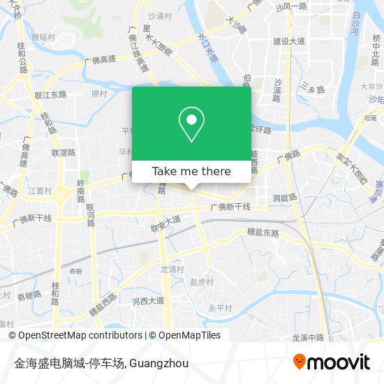 金海盛电脑城-停车场 map