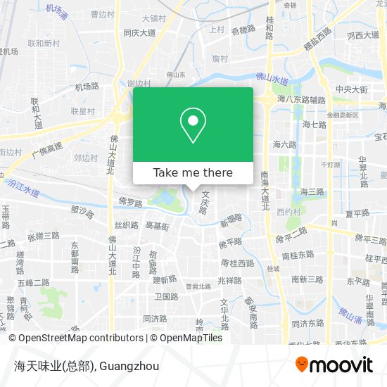 海天味业(总部) map