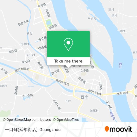 一口鲜(延年街店) map