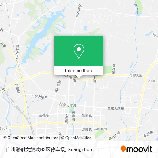 广州融创文旅城B3区停车场 map