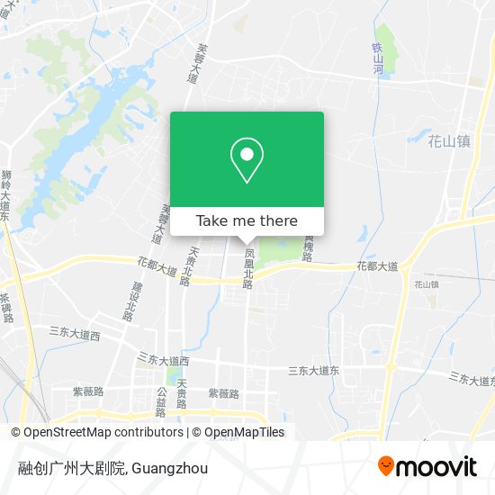 融创广州大剧院 map