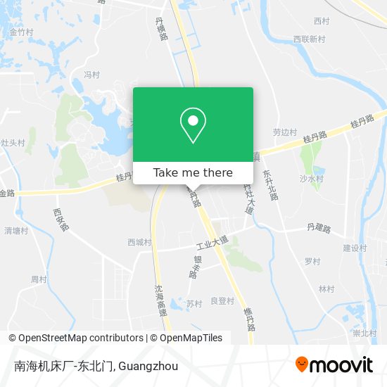 南海机床厂-东北门 map