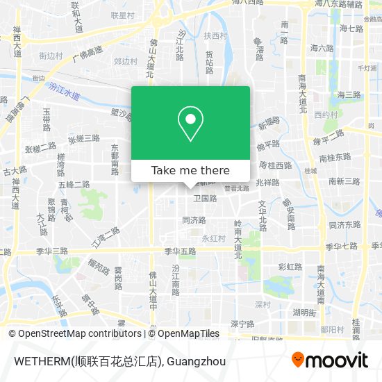 WETHERM(顺联百花总汇店) map