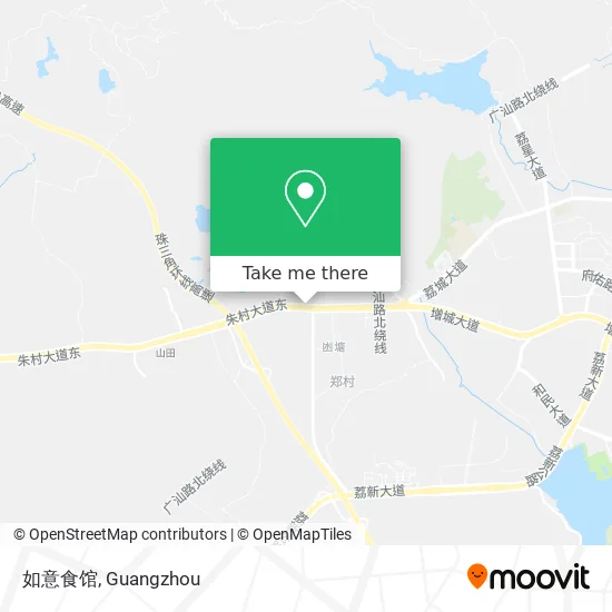 如意食馆 map