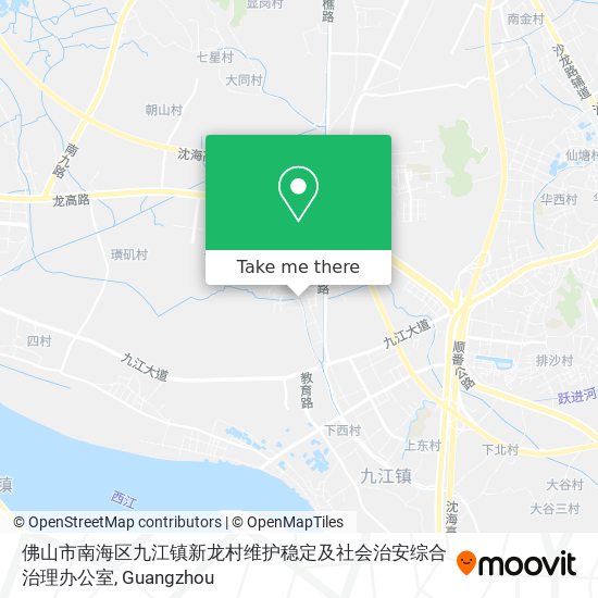 佛山市南海区九江镇新龙村维护稳定及社会治安综合治理办公室 map