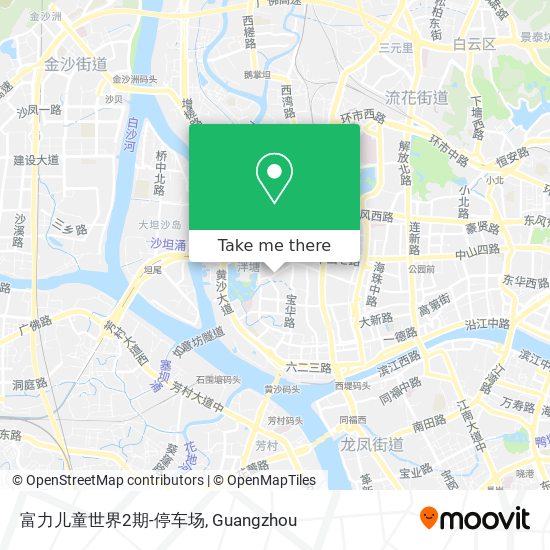 富力儿童世界2期-停车场 map
