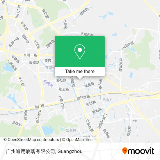 广州通用玻璃有限公司 map