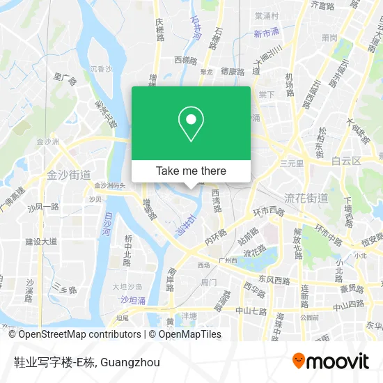 鞋业写字楼-E栋 map