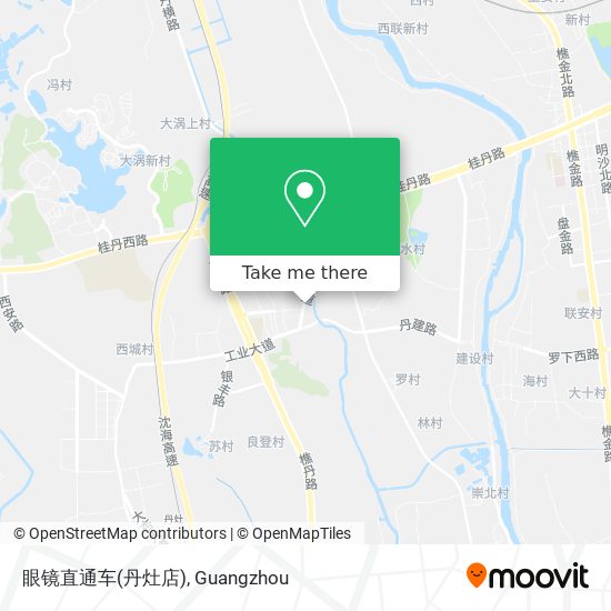 眼镜直通车(丹灶店) map