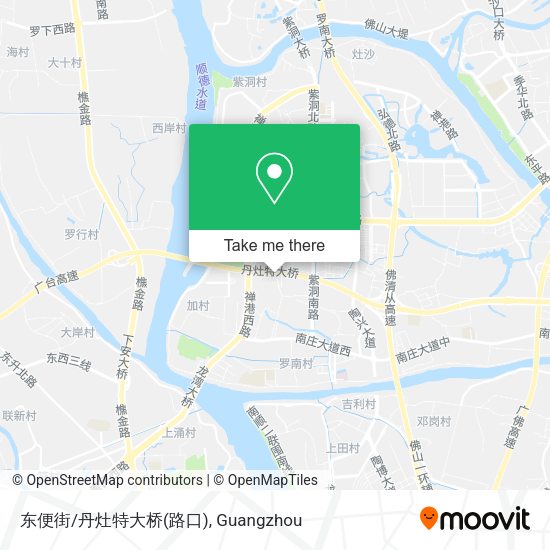 东便街/丹灶特大桥(路口) map